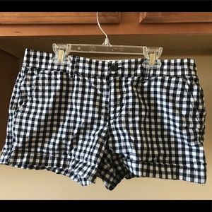 Black and White Checkered Old Navy Shorts, 4